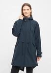 Softshelljacke DERBE "Island Friese", Damen, Gr. 34, blau (navy, lavender gray),