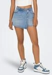 ONLY Jeansshorts "ONLLESLY REG LB DNM SKORT BJ NOOS" Baumwolle, Regular Waist,