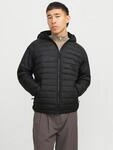 Jack & Jones Steppjacke "JJESTATE HYBRID JACKET NOOS" mit Kapuze mit Kapuze