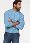 Sweatshirt FRUIT OF THE LOOM, Herren, Gr. S (44/46), blau (hellblau), angeraute