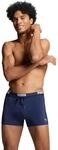 PUMA Badehose "PUMA SWIM MEN LOGO TRUNKS" elastischer Logobund mit integriertem