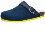 Clog LICO "Hausschuh Clog Kids Warm", M&auml;dchen, Gr. 28, blau, Filz, Schuhe Clog