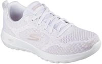 Sneaker SKECHERS "GO WALK JOY-VIOLET", Damen, Gr. 35, rosa (wei&szlig;, ros&eacute;goldfarben),