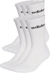adidas Sportswear Sportsocken "LINEAR GEPOLSTERTE CREW IM 6ER-PACK" 6 Paar tlg.
