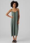 Vero Moda Maxikleid "VMLUNA SINGLET ANKLE DRESS NOOS" Baumwollmischung, regular fit