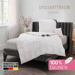 SPESSARTTRAUM Daunenbettdecke "Exklusiv, Bettdecken f&uuml;r Sommer und Winter,...