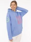 Hoodie ZWILLINGSHERZ "Alissa 2.0", Damen, Gr. S, blau, Sweatware, Obermaterial:...