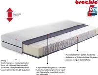 Breckle Taschenfederkernmatratze "Flex Air" 18 cm hoch Raumgewicht: 38 kg/m&sup3;...