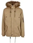 Wintermantel BRANDIT "Brandit Brandit Men Fish Tail Parka", Herren, Gr. XS, camel,