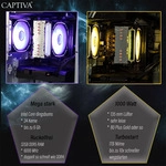 CAPTIVA Gaming-PC "Advanced Gaming R92-334", schwarz, Microsoft Windows 11 Home (64