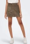 ONLY Cordrock "ONLAMAZING HW CORD SKIRT" Baumwollmischung