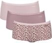 sloggi Panty "GO Crush" 3er Pack, mit Spitzendetails, Cotton-Mix