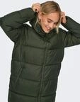 ONLY Steppmantel "ONLMONTANA LONG PUFFER JACKET NOOS OTW" Kunstfaser