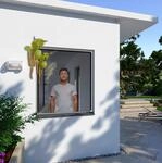 Windhager Insektenschutz-Fensterrahmen "magnetisch mit Pollenschutz, Fliegengitter