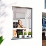Windhager Insektenschutzrollo "Plus f&uuml;r Fenster, Fliegengitter Rollo aus Alu"