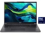 ACER Notebook "Aspire 16 A16-71M", grau (steel grau), 16 GB RAM 512 GB SSD, Core