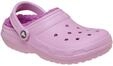 Clog CROCS "Classic Lined", Jungen, Gr. 36, lila, Obermaterial: 50% Polyester PES.