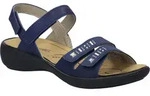 Sandale JOSEF SEIBEL "Ibiza 86, ocean", Damen, Gr. 41, blau (ocean), Obermaterial: