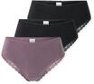 Brasilslip SCHIESSER "Modern Multipacks", Damen, Gr. 36, 909, sortiert 3, Single