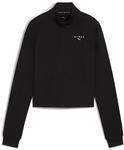 PUMA Kapuzensweatshirt "W X HYROX CLOUDSPUN 14 ZIP", mit Kapuze, mit angesetztem