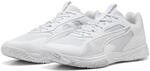 Hallenschuh PUMA "ACCELERATE PRO 4", Damen, Gr. 44, wei&szlig; (puma wei&szlig;, puma silber),