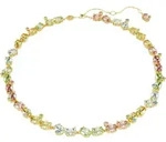 Collier SWAROVSKI "Schmuck Geschenk Gema Tennis Halskette", gold (gelbgoldfarben,