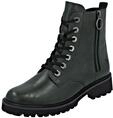 Schn&uuml;rstiefelette REMONTE "Remonte Stiefelette Glattleder", Damen, Gr. 39, gr&uuml;n