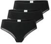 String SCHIESSER "Modern Multipacks", Damen, Gr. 36, schwarz (000, schwarz), Single
