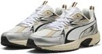 Sneaker PUMA "Milenio Tech Sneakers Erwachsene", Damen, Gr. 44, silber (warm wei&szlig;
