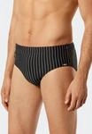 Schiesser Badeslip "Nautical Casual" mit wei&szlig;en Streifen