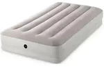 Luftbett INTEX "Dura-Beam Prestige mid-rise mit USB150 Pumpe" Gr. 99, grau,