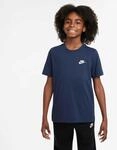 Nike Sportswear T-Shirt "K NSW TEE EMB FUTURA LBR" f&uuml;r Jugendliche, gerader Schnitt,
