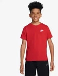 T-Shirt NIKE SPORTSWEAR "K NSW TEE EMB FUTURA LBR", Jungen, Gr. S (128/134),