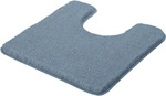 Badematte KLEINE WOLKE "RELAX, Badvorleger, Badezimmer Teppich", blau (stahlblau),