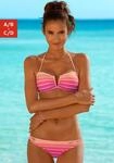 Venice Beach Bandeau-Bikini mit herausnehmbaren Cups, abnehmbare Tr&auml;ger, mit