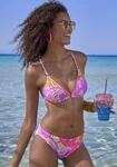 Triangel-Bikini-Top SUNSEEKER "Butterfly", Damen, Gr. 40, Cup A/B, lila (lila,