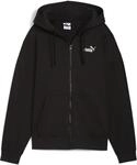 Sweatjacke PUMA "ESS Small No. 1 Logo Comfort Hoodie mit durchgehendem", Damen, Gr.
