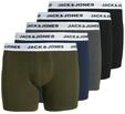 Jack & Jones PlusSize Boxershorts "JACBASIC WHITE WB TRUNKS 5 PACK NOOS PLS" Packung,