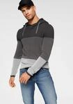 Bruno Banani Kapuzenpullover im trendigen Waffel-Look