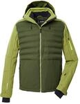 Killtec Skijacke "KSW 72 MN SKI JCKT" Moderne Hybridoptik, winddicht,