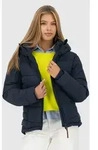 Steppjacke ALIFE & KICKIN "JUANAAK A", Damen, Gr. XS, blau (marine), Steppware,