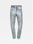 5-Pocket-Jeans G-STAR "3301 Skinny Jeans", Damen, Gr. 24, L&auml;nge 28, lt aged,