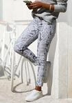 7/8-Jeggings LASCANA, Damen, Gr. 36, N-Gr, schwarz-wei&szlig; (sanftes wei&szlig;, anthrazit