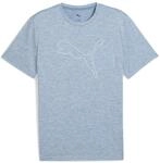 PUMA Trainingsshirt "M TAD ESSENTIAL HEATHER CAT TEE (CF LARGE CAT)" mit