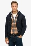 Superdry Kapuzensweatjacke "ESSENTIAL LOGO ZIP HOODIE HB" Baumwollmischung, slim fit