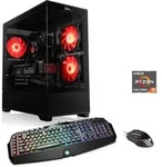 CSL Gaming-PC "Levitas V29211", schwarz, Microsoft Windows 11 Home (64 Bit), 32 GB
