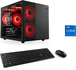 CSL PC "Cube V24172", schwarz, Microsoft Windows 11 Home (64 Bit), 32 GB RAM 1.000 GB