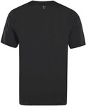 T-Shirt HAJO "T-Shirt 2er Pack", Herren, Gr. S, schwarz, Obermaterial: 100% Baumwolle