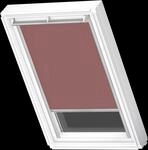 VELUX Verdunklungsrollo "DKL 4578S, Farbe: rosenholz" verdunkelnd ohne Bohren in