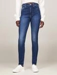 Tommy Jeans Skinny-fit-Jeans "Sylvia High Rise Skinny" mit Logo-Badge